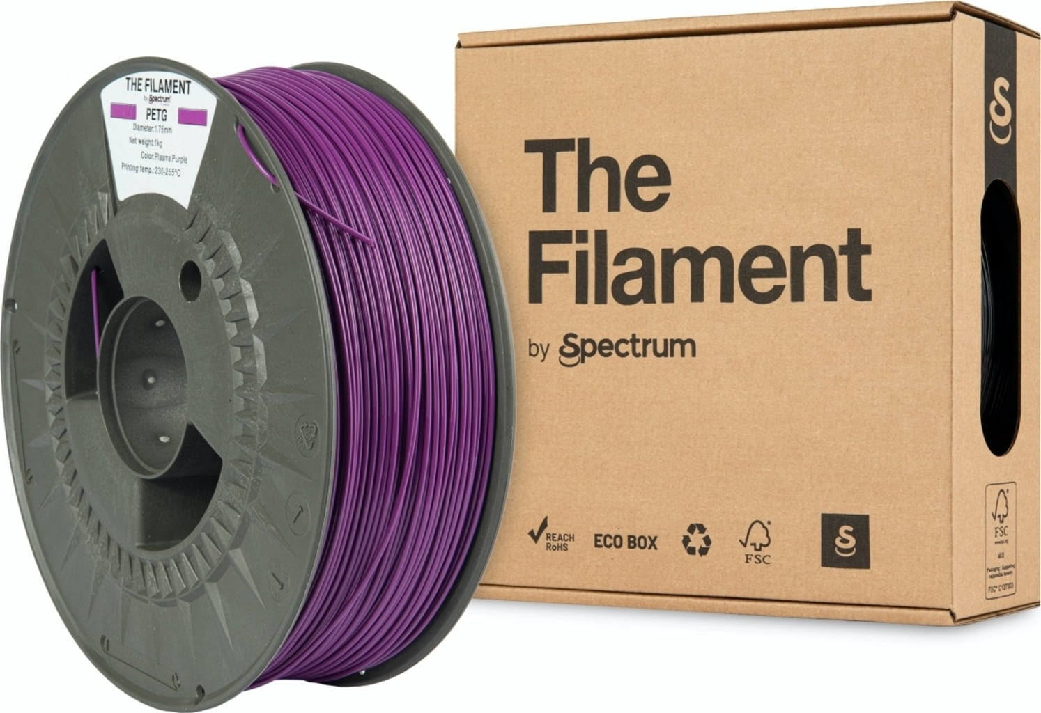 The Filament PETG Plasma Purple
