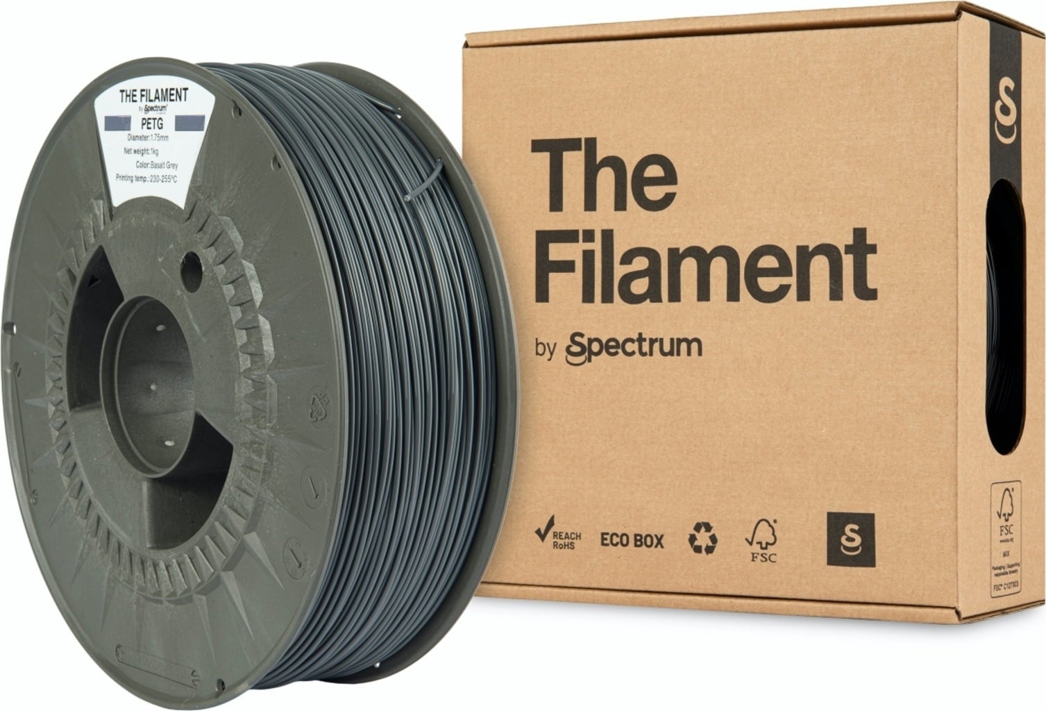 The Filament PETG Basalt Grey