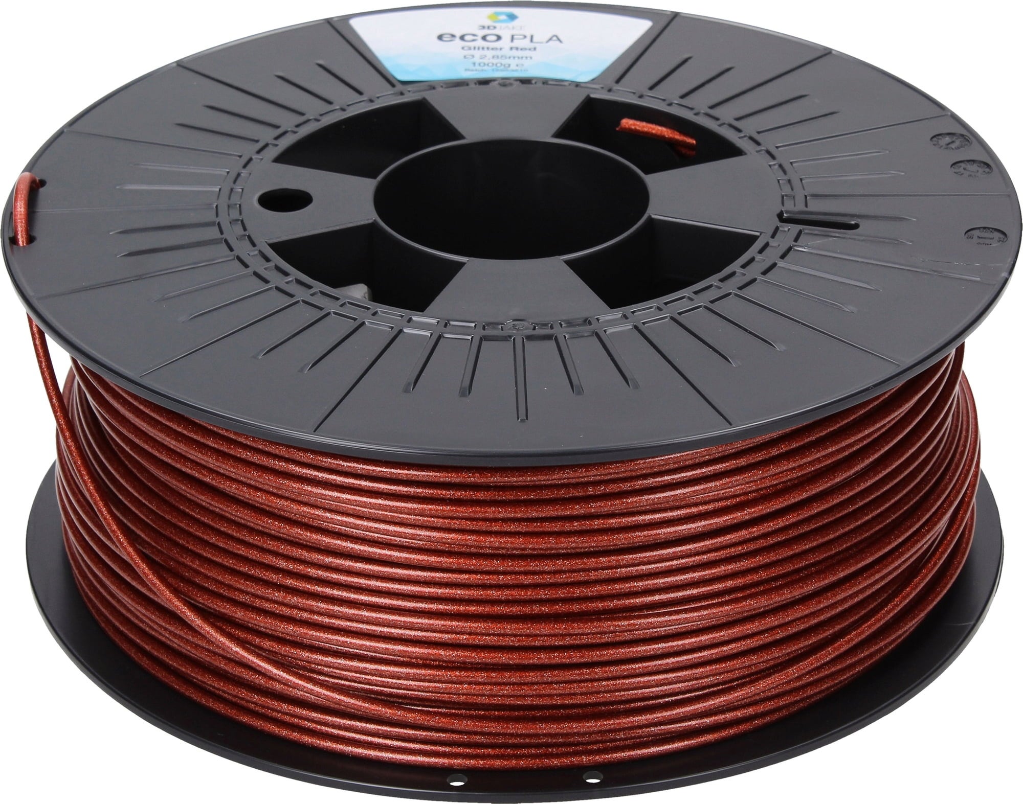3DJAKE ecoPLA Glitter Red