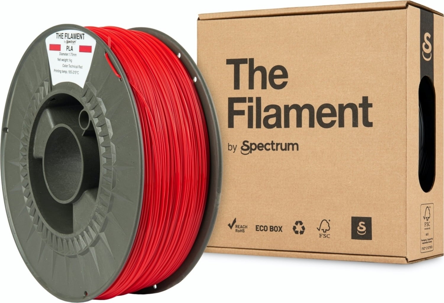 The Filament PLA Technical Red