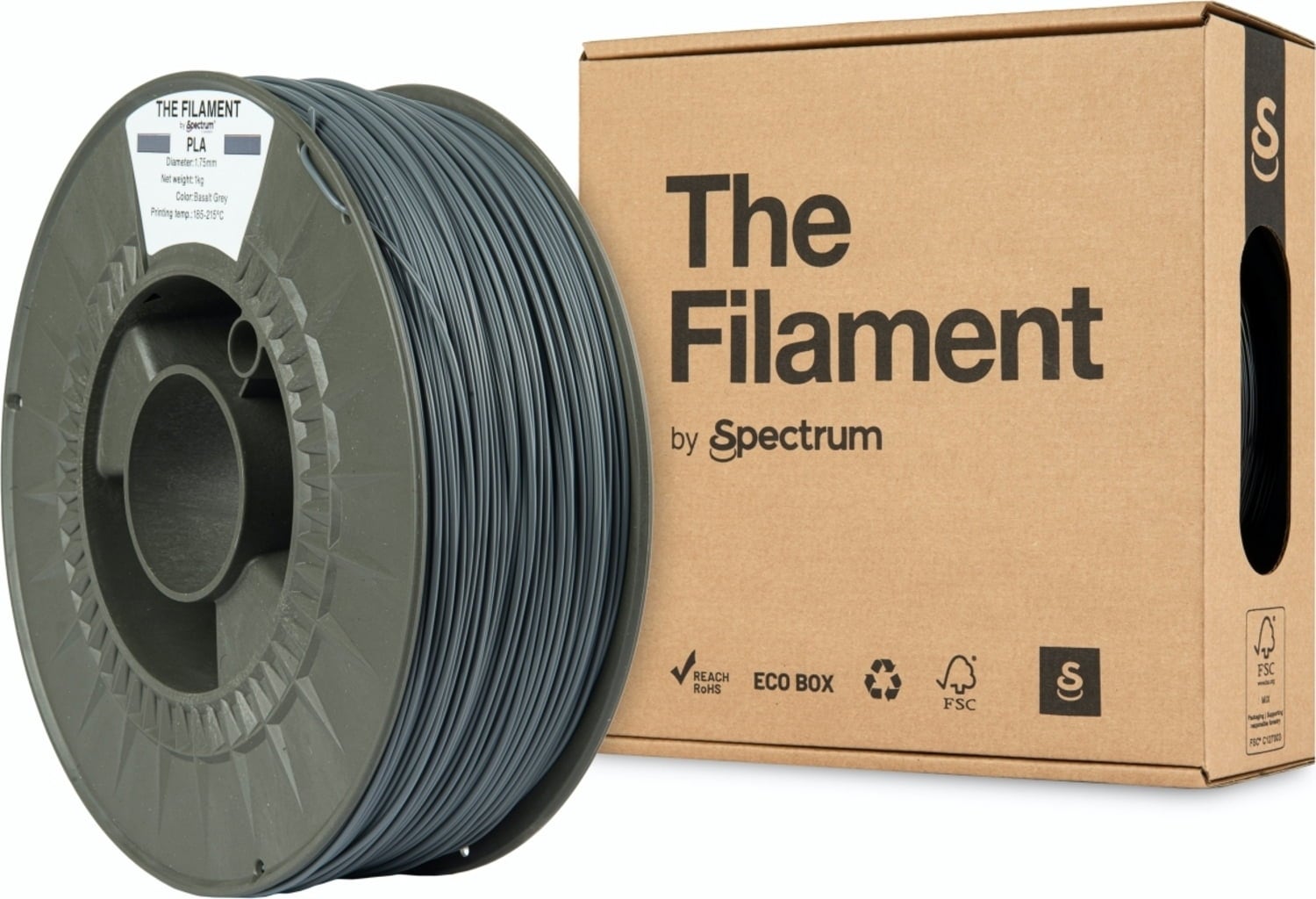 The Filament PLA Basalt Grey