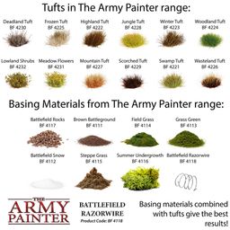 Battlefield Basing: Battlefield Razorwire - 1 Stk