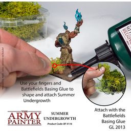 The Army Painter Battlefield Basing: Summer Undergrowth - 1 pz.