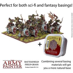 The Army Painter Battlefield Basing: Field Grass - 1 k.