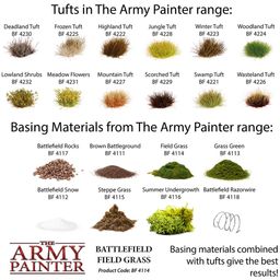 The Army Painter Battlefield Basing: Field Grass - 1 pz.