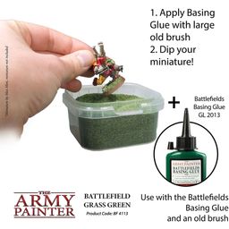 The Army Painter Battlefield Basing: Grass Green - 1 Kpl