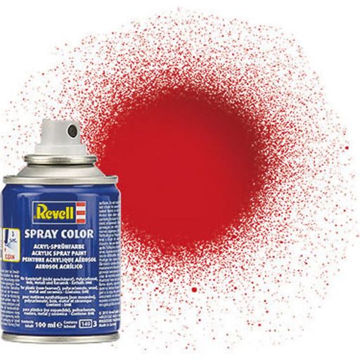 Revell Spray Color - Vuurrood, Glanzend - 100 ml