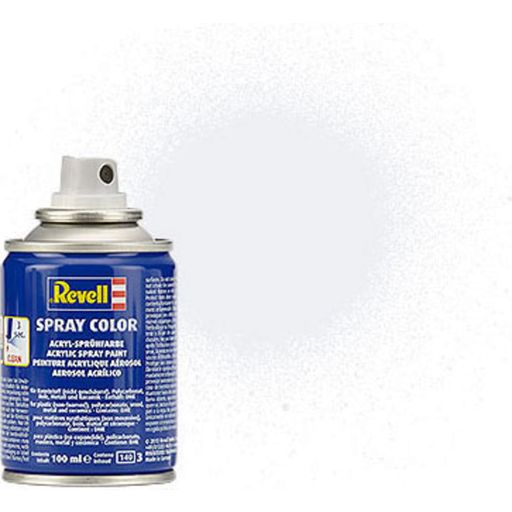 Revell Spray en Color Blanco, Satén Mate - 100 ml