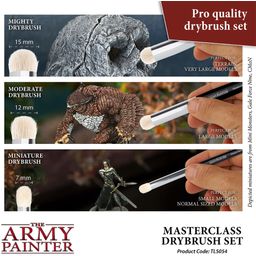 The Army Painter Masterclass Drybrush Set - 1 stuk