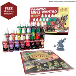 The Army Painter Warpaints Fanatic Most Wanted Set - 1 Set