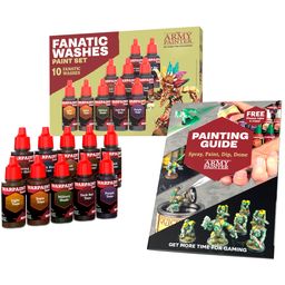 The Army Painter Warpaints Fanatic: Washes Paint Set - 1 set