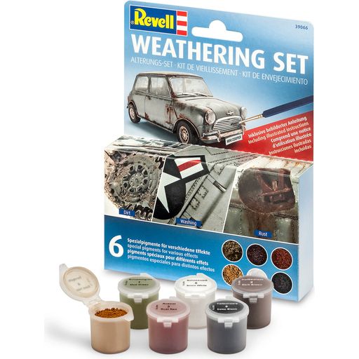 Revell Weathering set (6 pigmentov) - 1 set.