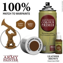 The Army Painter Colour Primer - Leather Brown