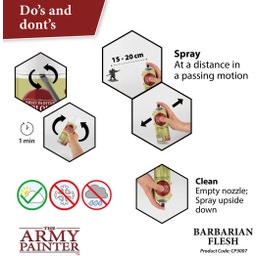 The Army Painter Colour Primer - Barbarian Flesh