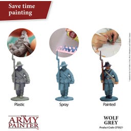 The Army Painter Colour Primer - Wolf Grey