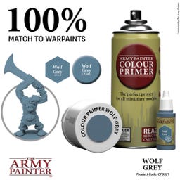 The Army Painter Colour Primer - Wolf Grey