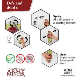 The Army Painter Colour Primer - Wolf Grey