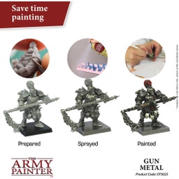 The Army Painter Colour Primer - Gun Metal