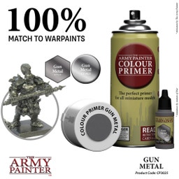 The Army Painter Colour Primer - Gun Metal