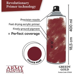 The Army Painter Colour Primer - Greedy Gold