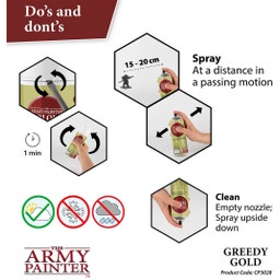 The Army Painter Colour Primer - Greedy Gold