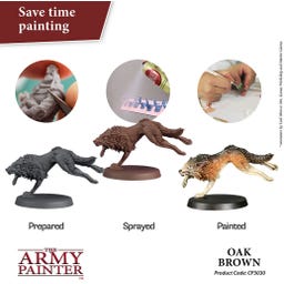 The Army Painter Colour Primer - Oak Brown