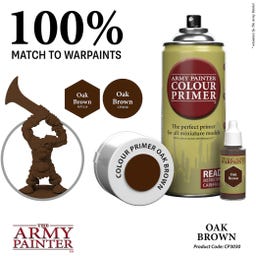 The Army Painter Colour Primer - Oak Brown