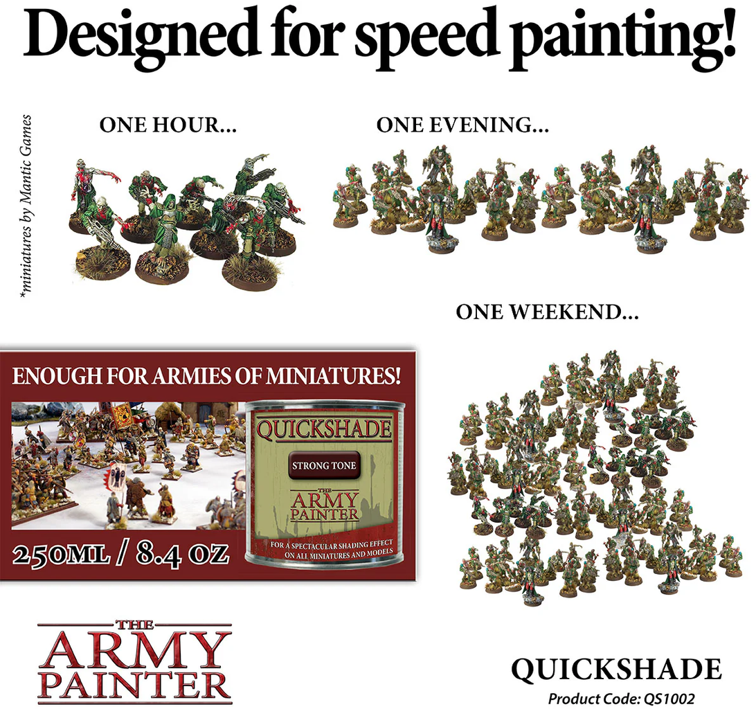 The Army Painter Quickshade Dip - Strong Tone