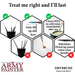 The Army Painter Hobby Brush - Drybrush