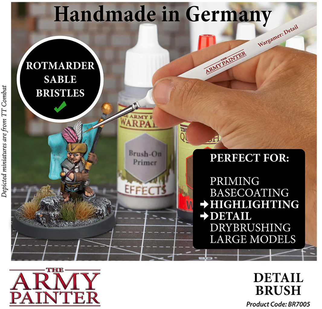 The Army Painter Wargamer Brush - Detail