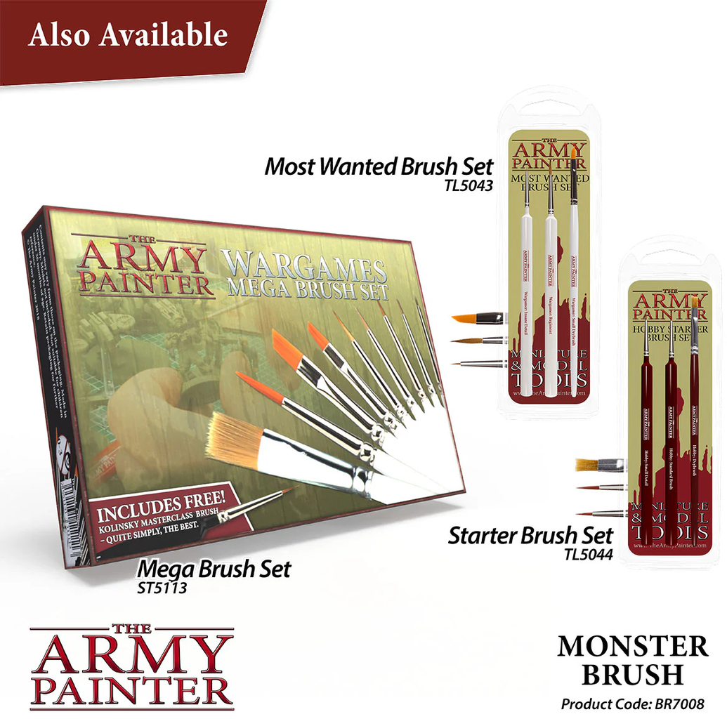The Army Painter Wargamer Brush - Monster