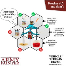 The Army Painter Wargamer Brush - Vehicle & Scenery