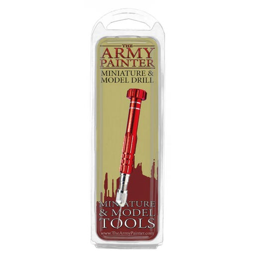 Perceuse à Main The Army Painter – Avec 3 Forets, Pour Miniatures Wargames, Assemblage Et Aimants, Outil De Loisir