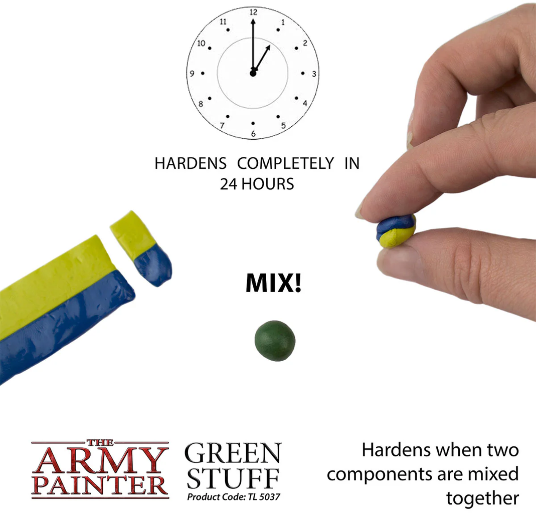 The Army Painter Green Stuff - 1 set