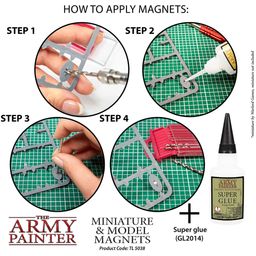 The Army Painter Miniature and Model Magnets - 1 setti