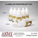 The Army Painter Paint Mixing Empty Bottles - 1 Set