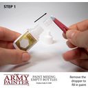 The Army Painter Paint Mixing Empty Bottles - 1 Set