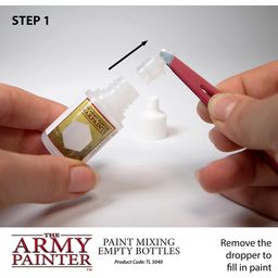 The Army Painter Paint Mixing Empty Bottles - 1 Set