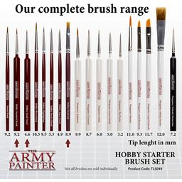 The Army Painter Hobby Starter Brush Set - 1 kit