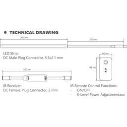 Alveo3D LED Standard Kit - 1 set.