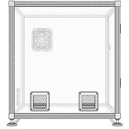 Alveo3D Air Intake Grids - 1 kit