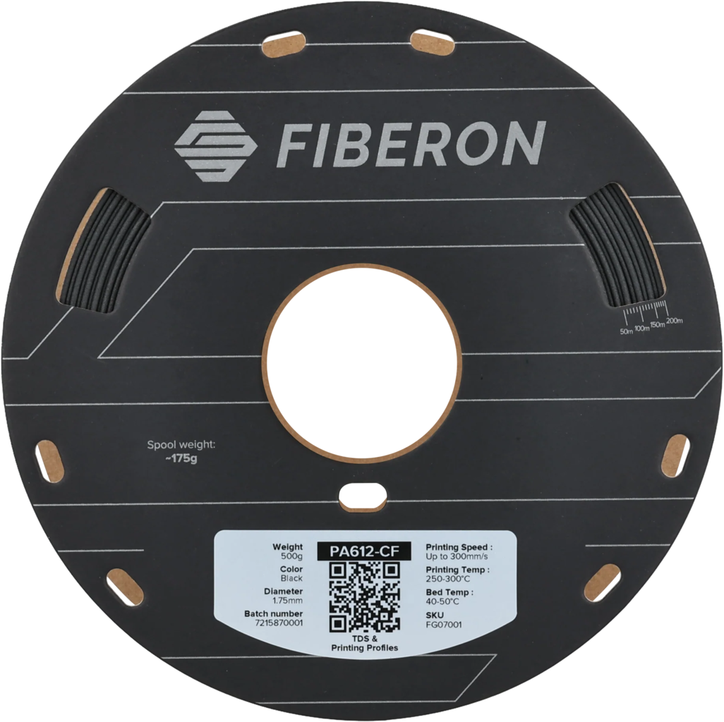 Polymaker Fiberon™ PA612-CF15 Black - 1,75 mm / 500 g