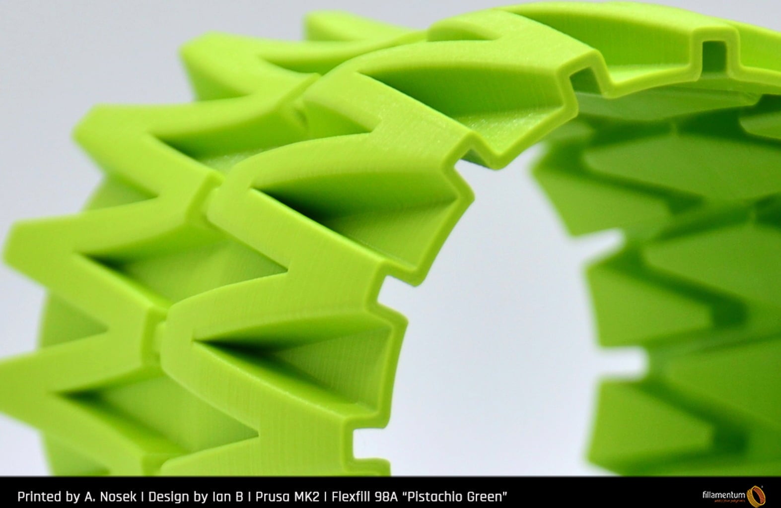 Fillamentum Flexfill TPU 98A Pistachio Green