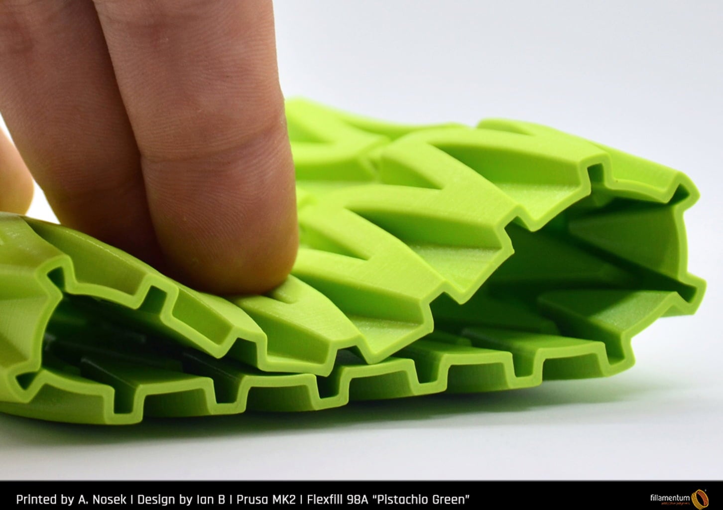 Fillamentum Flexfill TPU 98A Pistachio Green