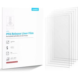Elegoo PFA fólie - sada 5 ks - Saturn/Saturn S