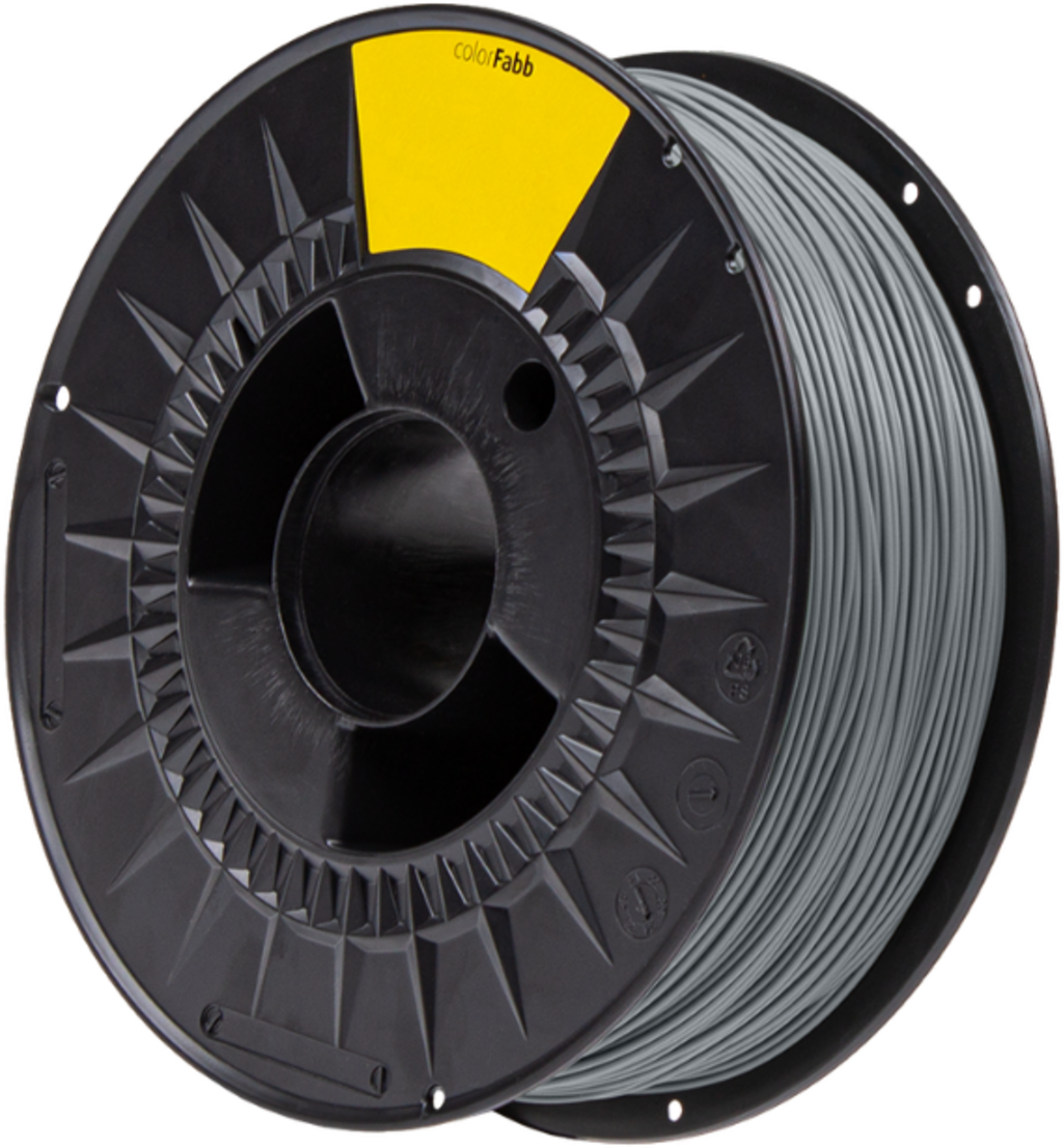colorFabb PLA High Speed Pro Filament 1kg, Telegrey 2