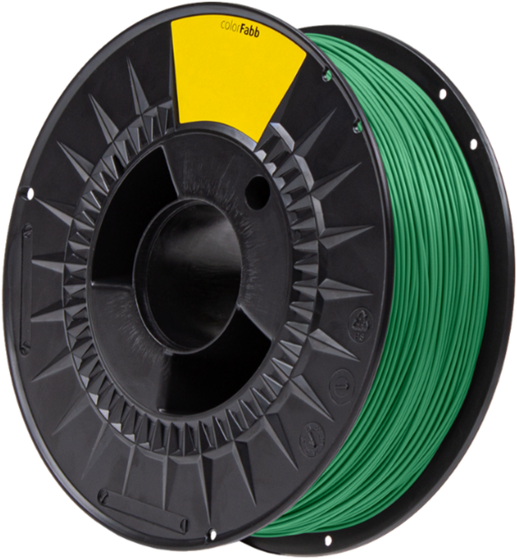 colorFabb PLA High Speed Pro Filament 1kg, Signal Green