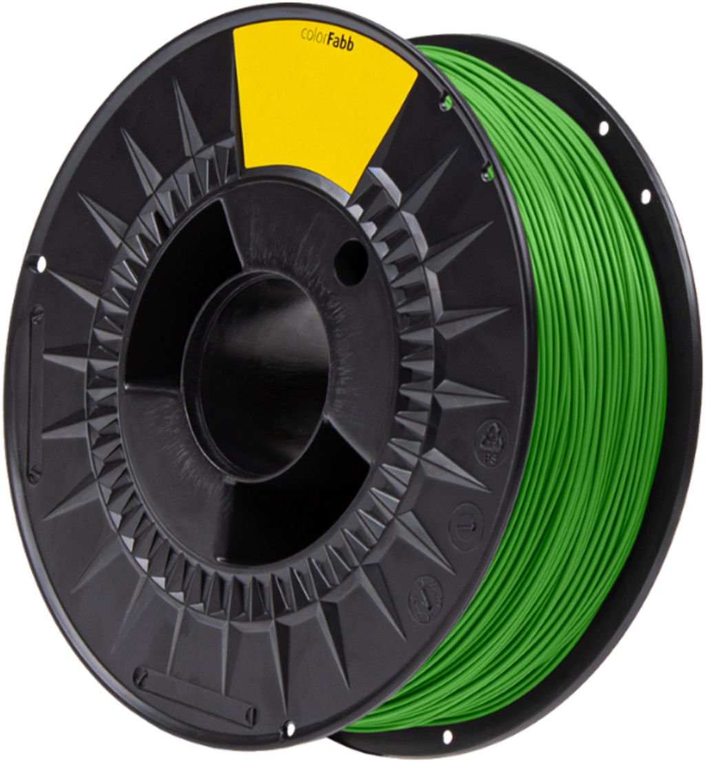 colorFabb PLA High Speed Pro Filament 1kg, Yellow Green