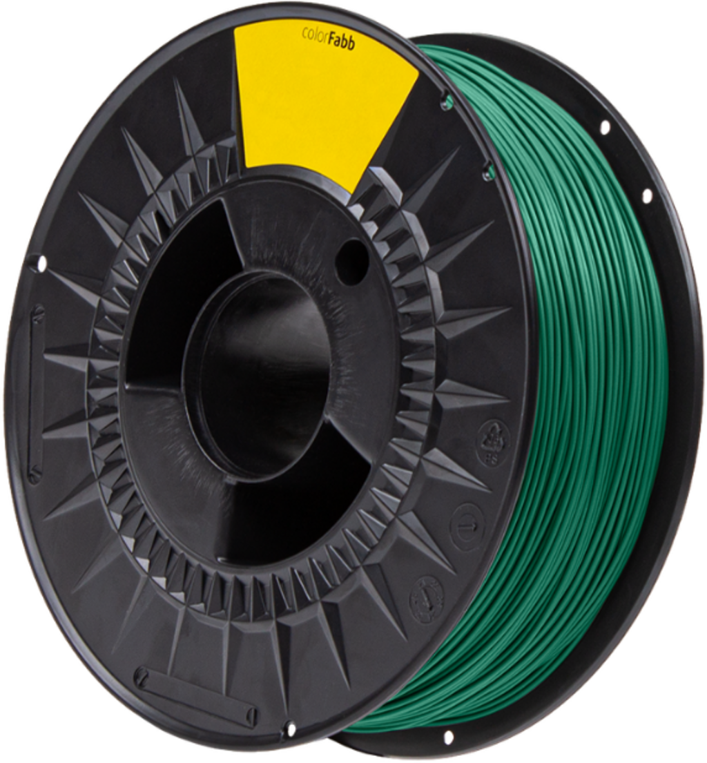 colorFabb PLA High Speed Pro Filament 1kg, Turqoise Green
