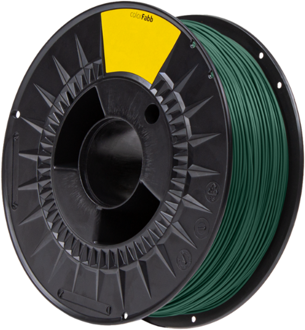 colorFabb PLA High Speed Pro Filament 1kg, Moss Green